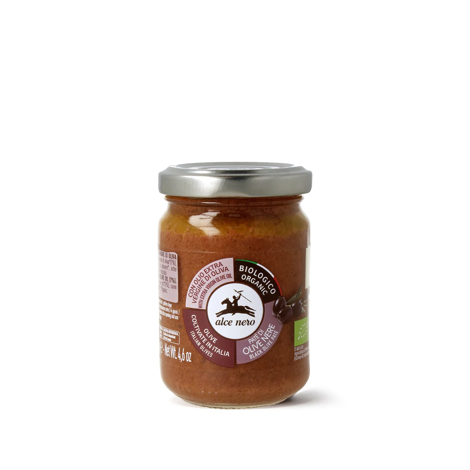 Patè di olive nere biologico
